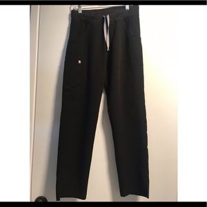 Used - Figs Black XSP Kade Cargo Pant